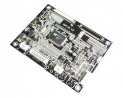 Multi-functional industrial LCD A/D board