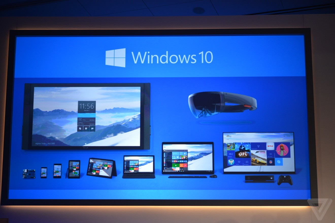 微软windows 10发布