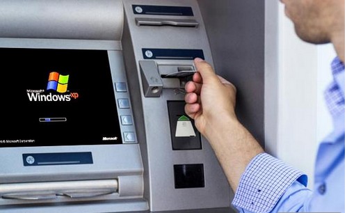 ATM使用windows XP系统
